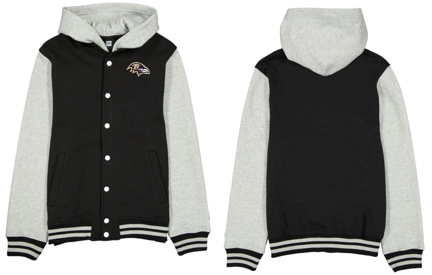 Men 2026 NFL Baltimore Ravens  jacket hoodie black 01->baltimore ravens->NFL Jersey